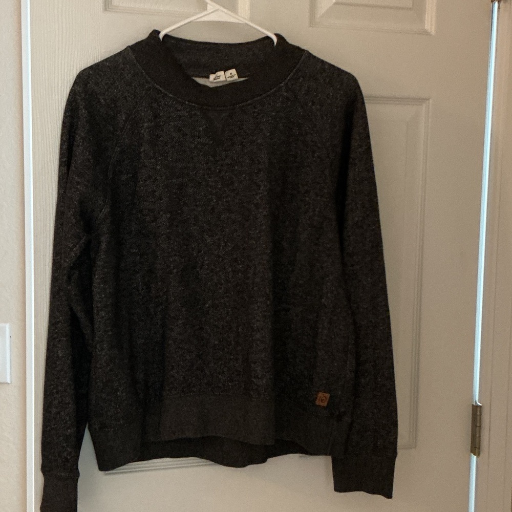 tentree Women’s Dark Gray Crewneck Sweater